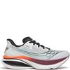 SAUCONY MENS TRAINER - WHITE CRIMSON